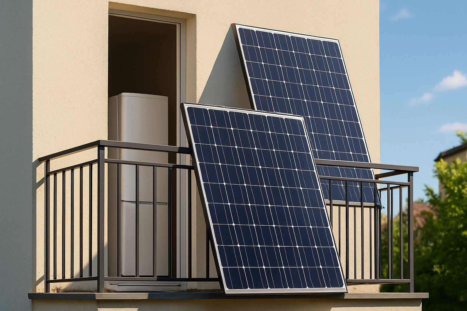 Balkonkraftwerk: Kühlschrank tagsüber mit Solarstrom versorgen – Praxischeck