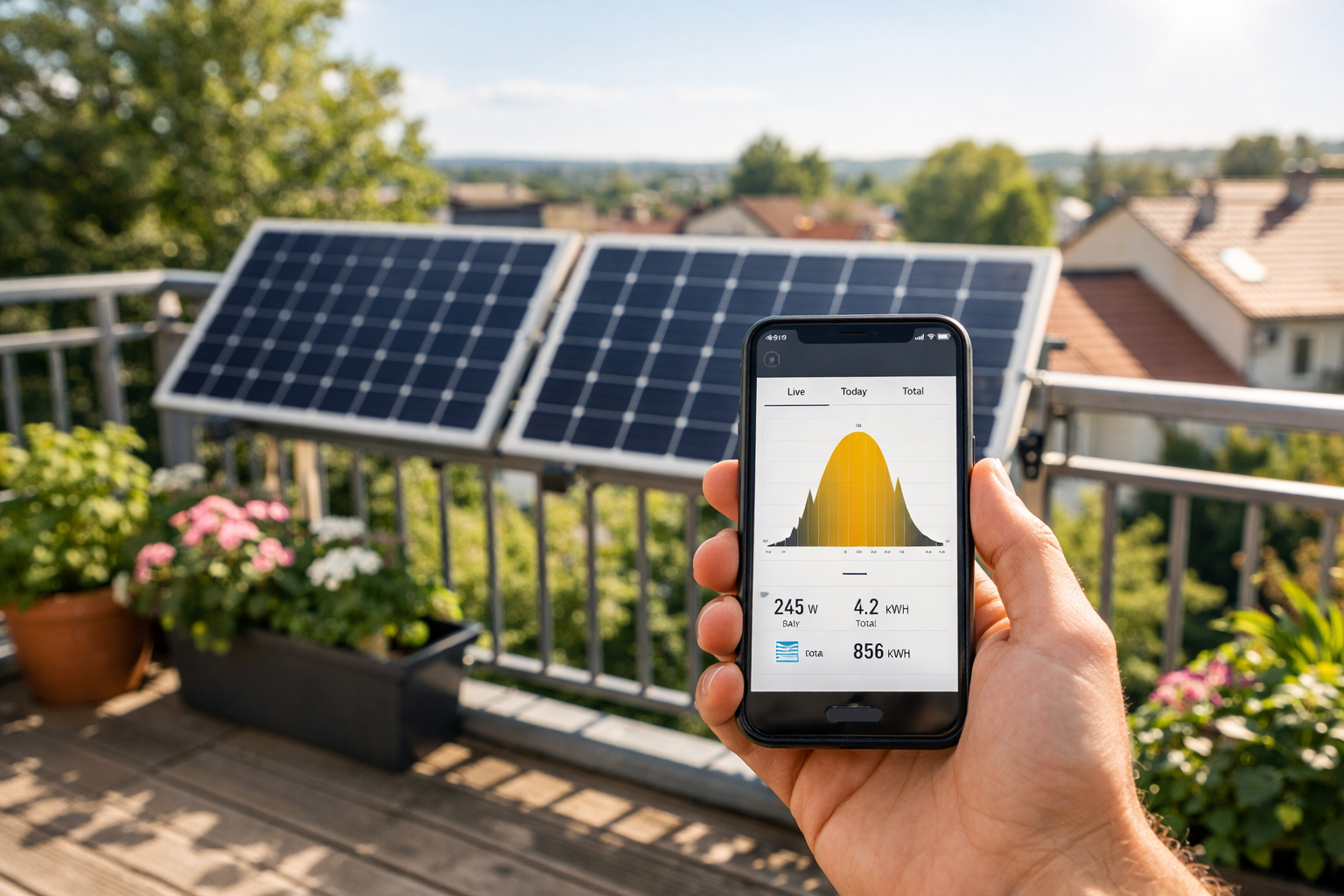 Balkonkraftwerk Monitoring richtig lesen: Ertrag, Leistung und typische Fehler verstehen