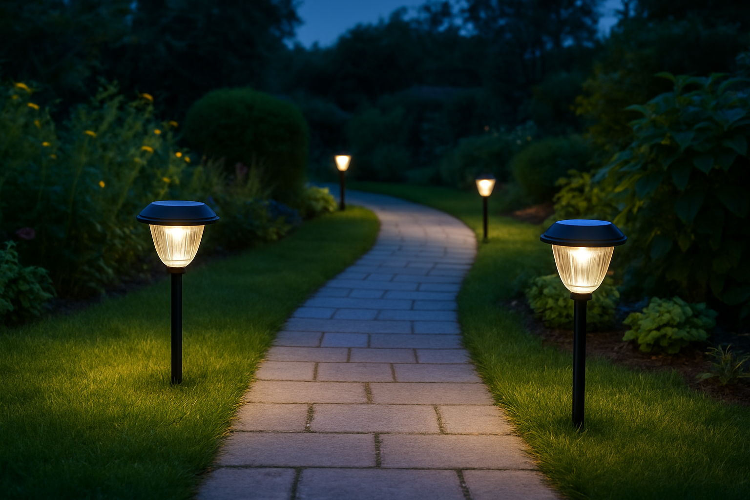 Solarlampen im Kleingarten: Typen, Platzierung und DIY-Ansätze