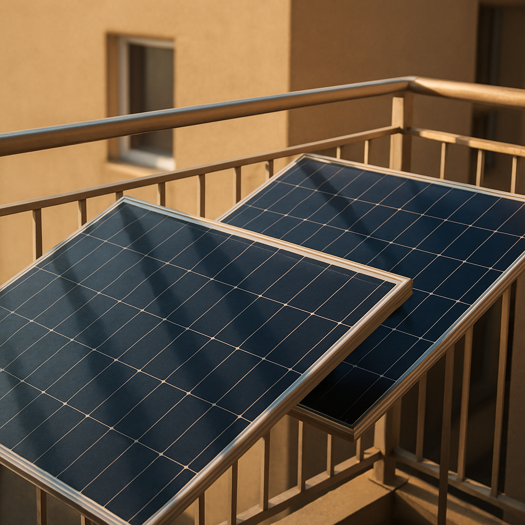 Teilverschattung am Balkon erklärt Mechanik visuell