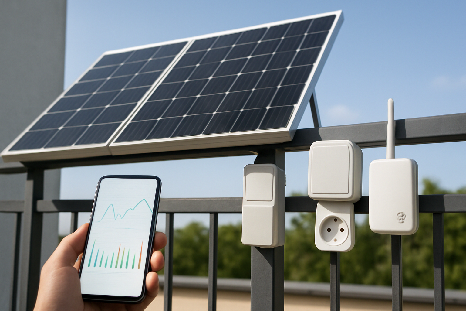 Balkonkraftwerk: WLAN‑Steckdose Verbrauch messen — smarte Messwege, Praxis‑Setups und ROI