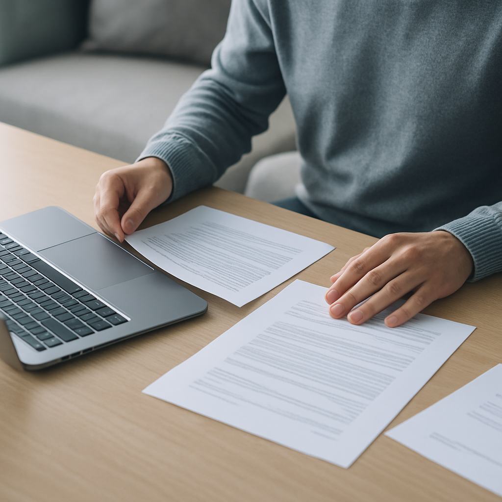 Checkliste zu Regulierung und Anmeldung