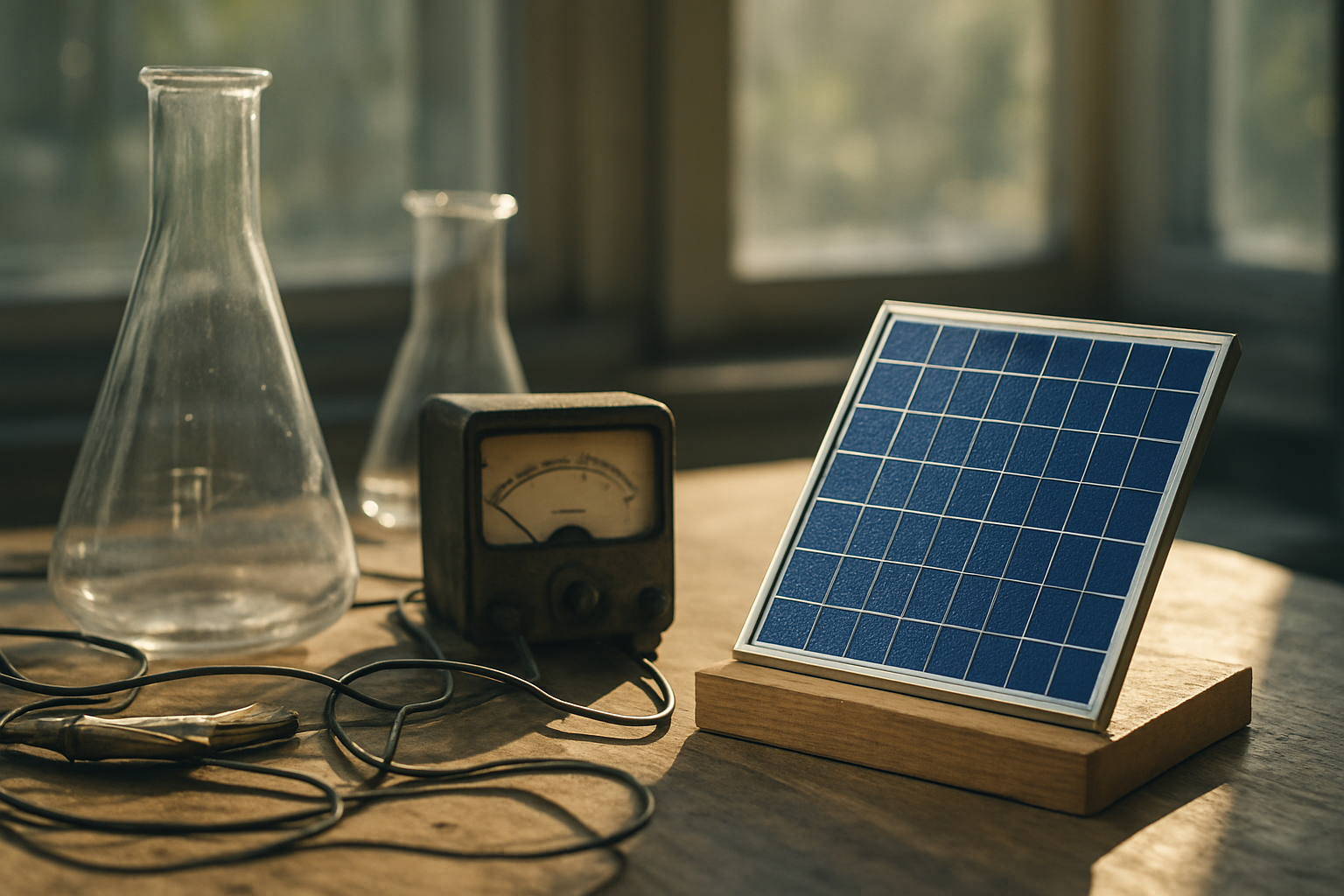 Photovoltaik‑Geschichte für Maker: 4.000 Wörter zu Entdeckungen, Technikreife und Zukunftsideen