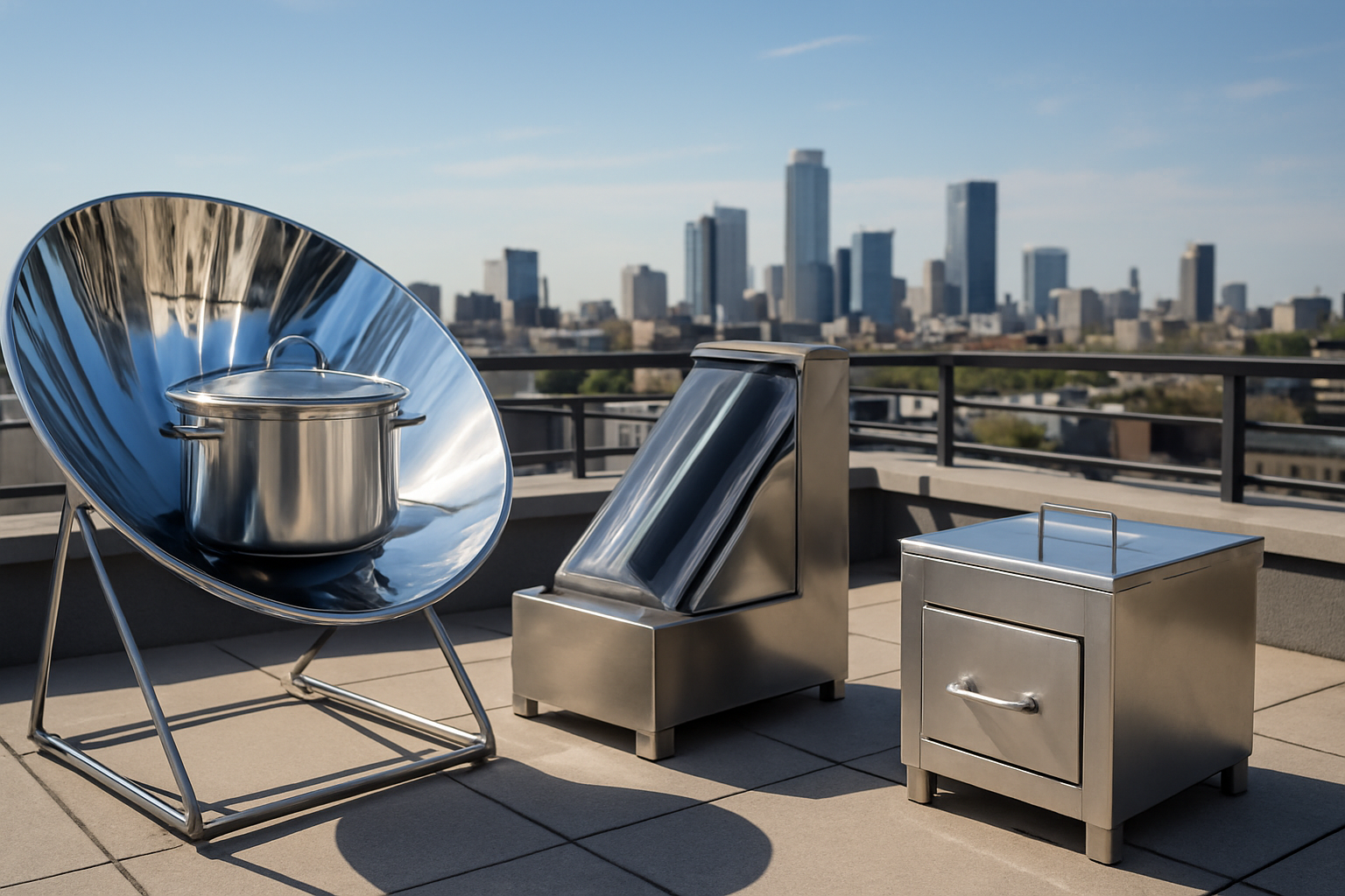 Solarbetriebene Geräte für den Grillplatz: Solarkocher, Solargrills & DIY-Ideen