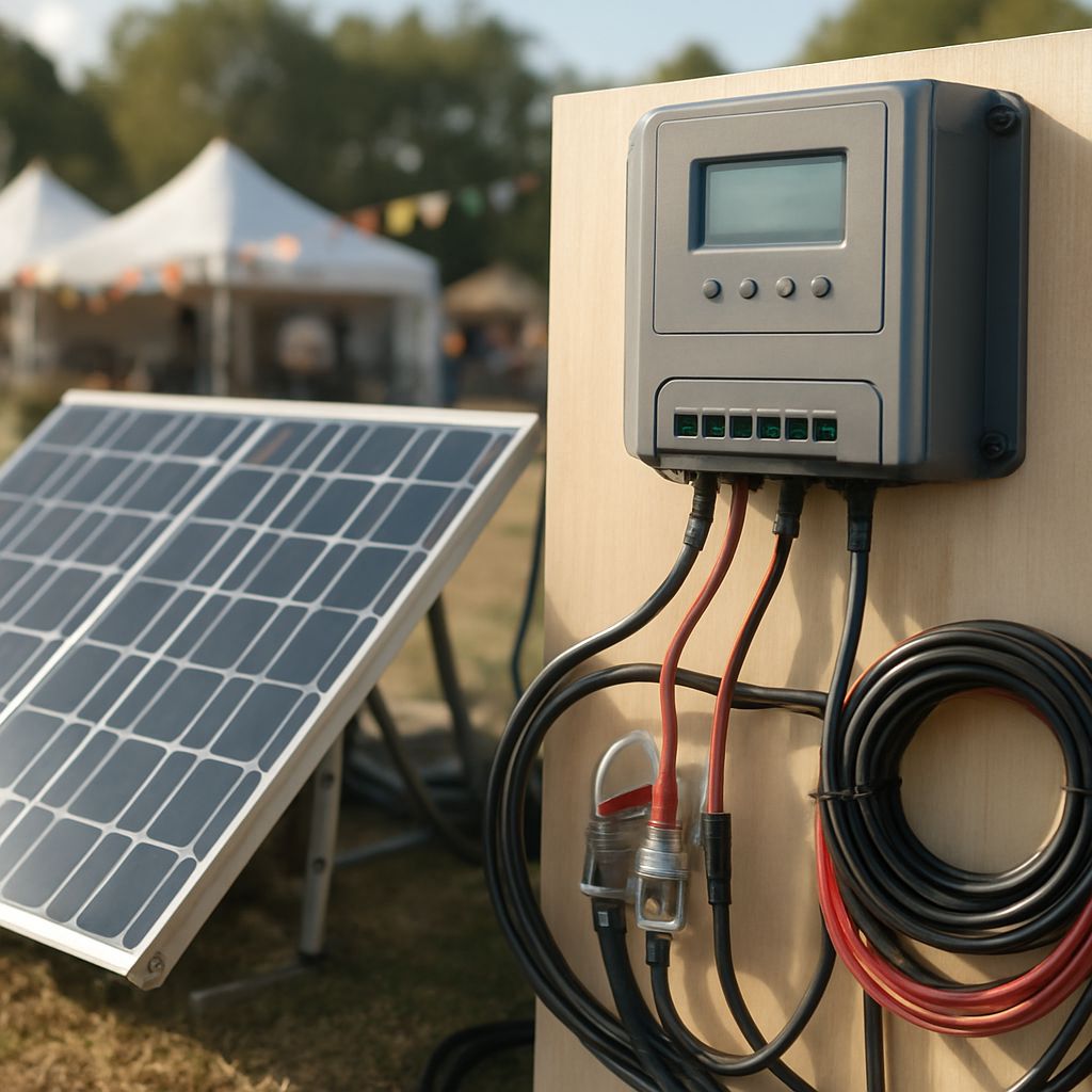 Panel-Netzwerk versorgt mobile 12-V-Verbraucher zuverlässig.