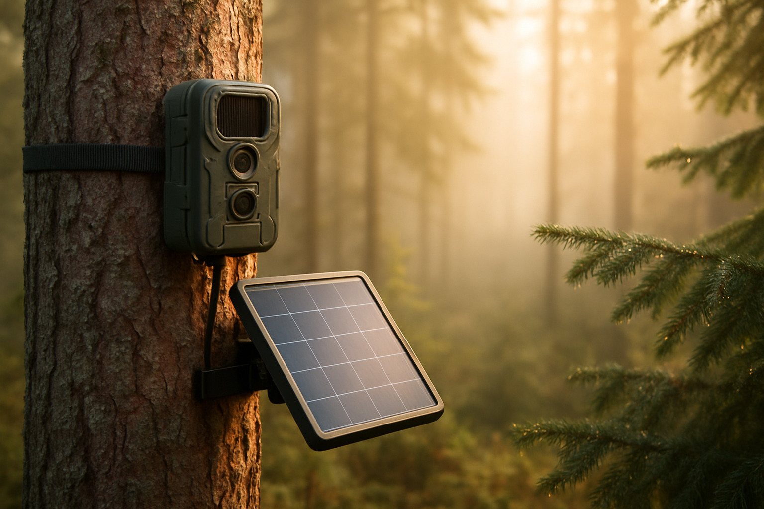 Solar‑Wildkamera: Stromversorgung selber bauen — Batterien, Panels und DIY‑Nistkasten