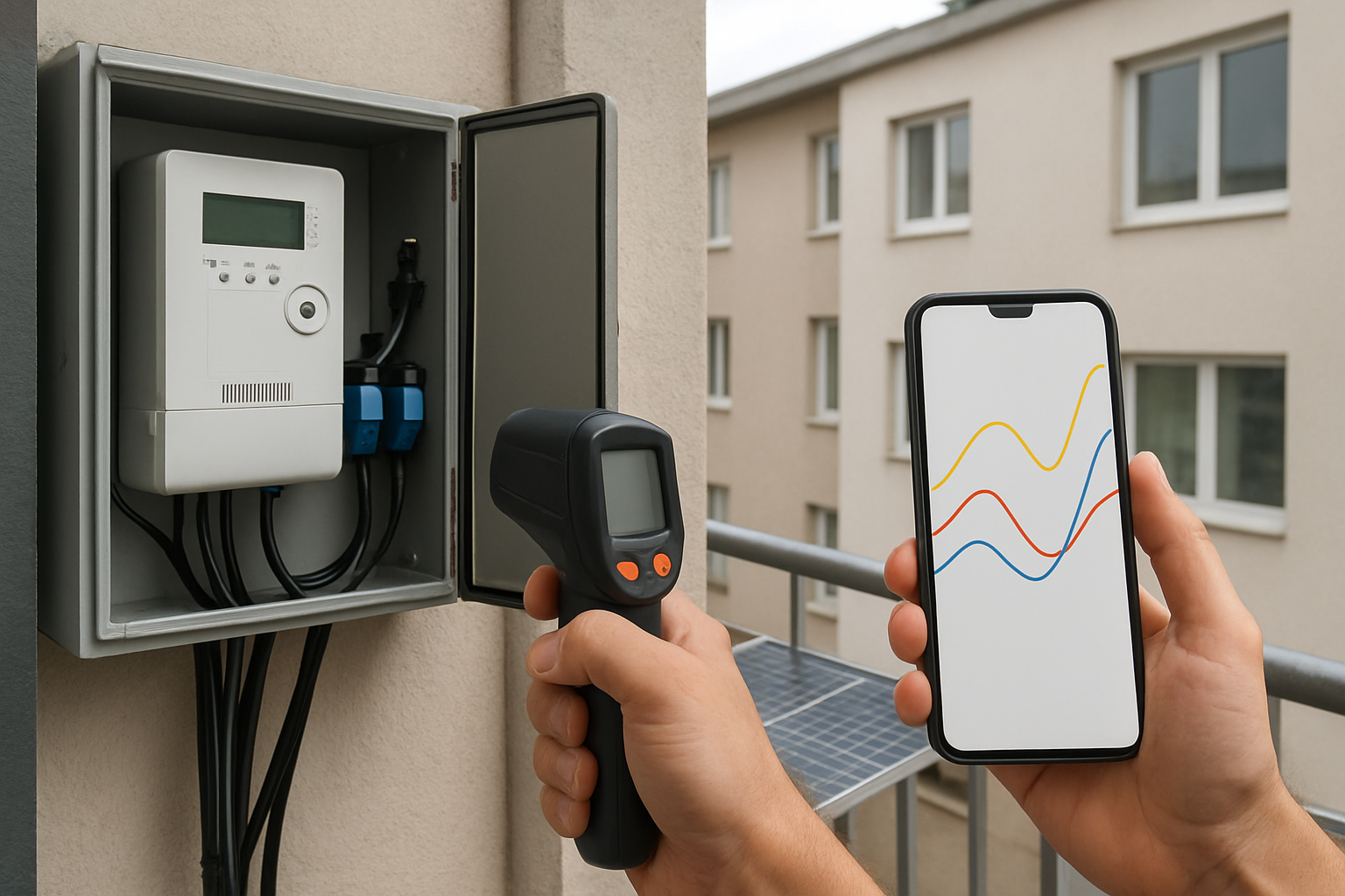 Smart Meter beim Balkonkraftwerk: Präzise Messung, smarte Steuerung und wirtschaftlicher Mehrwert