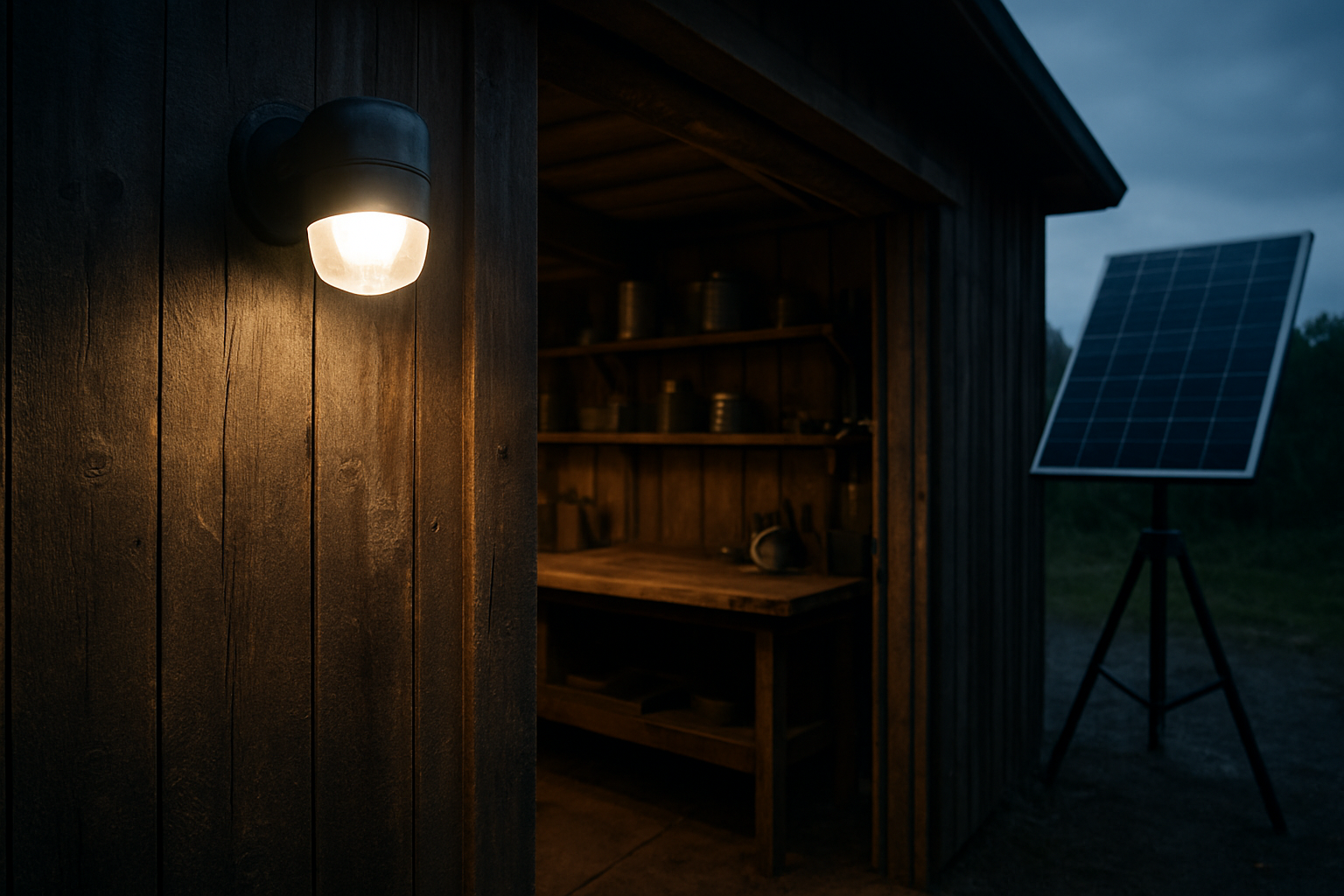 Solargeräte für Schuppenbeleuchtung: Kernfeatures, Installation, Wirtschaftlichkeit und Zukunftspotenzial