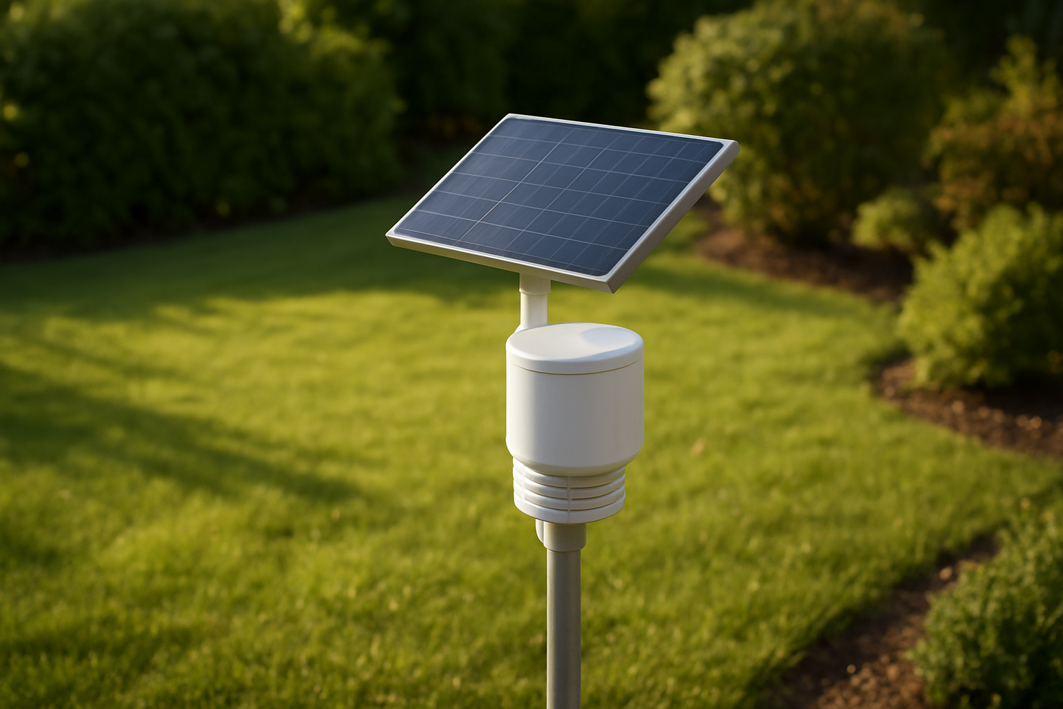 Solarbetriebene Wetterstationen klein: kompakte, unabhängige Messstationen für den Garten