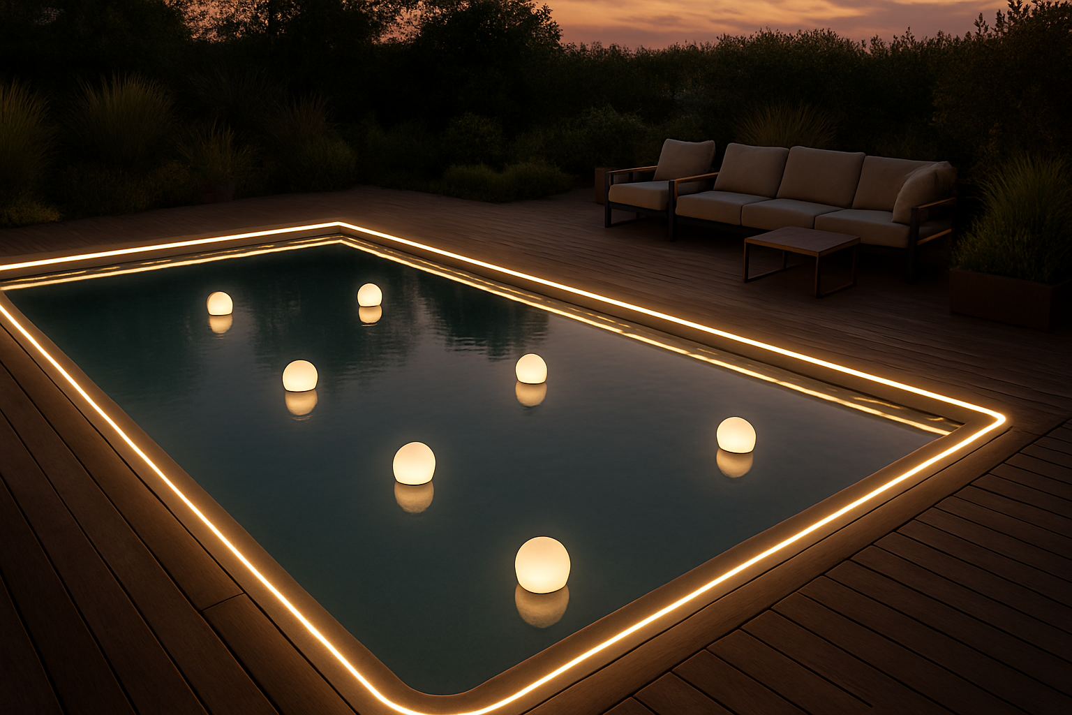Solarleuchten für Poolumrandung – Design, Technik und Praxis