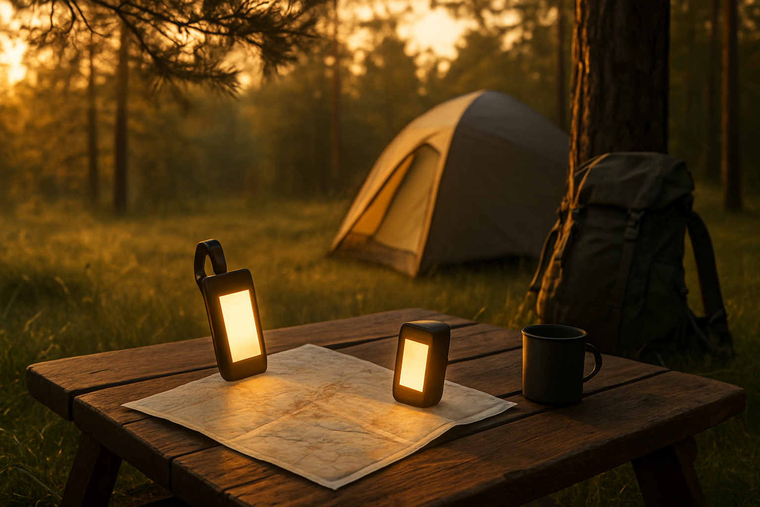 Solarbetriebene Lesezeichenlampen fürs Camping: Schutz, Akku und Praxis für Mehrtagestouren